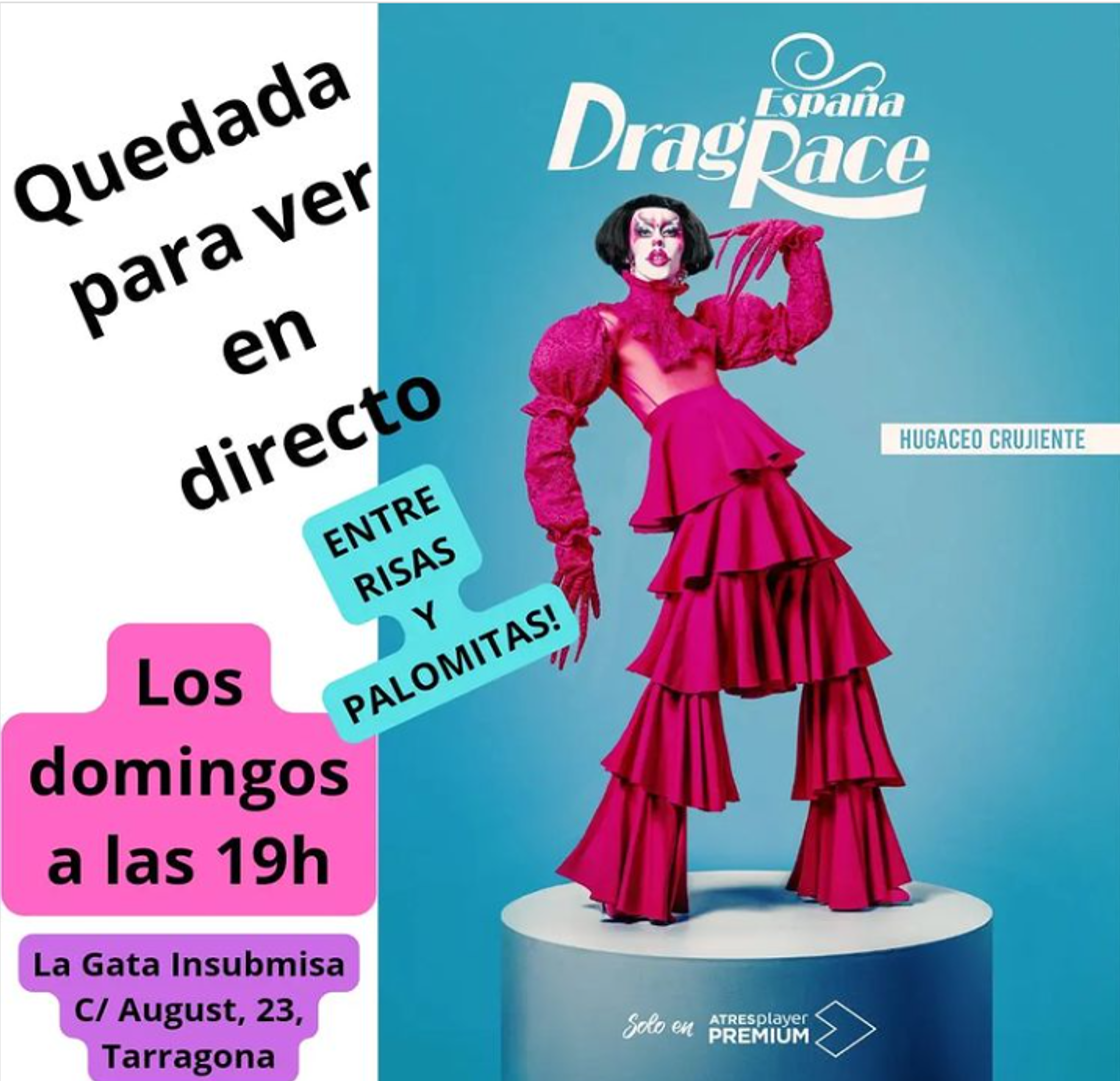 Quedada per veure DragRace Espanya